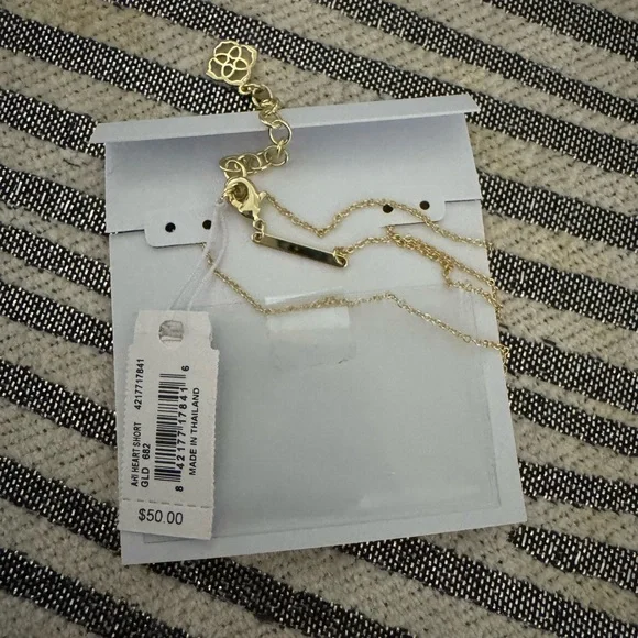 NWT Kendra Scott heart necklace - Picture 5 of 5